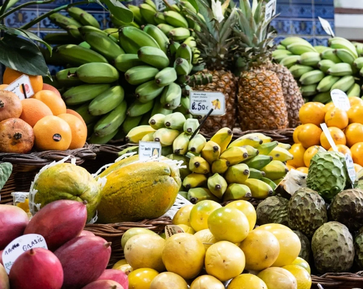 Funchal Farmers Market Madeira