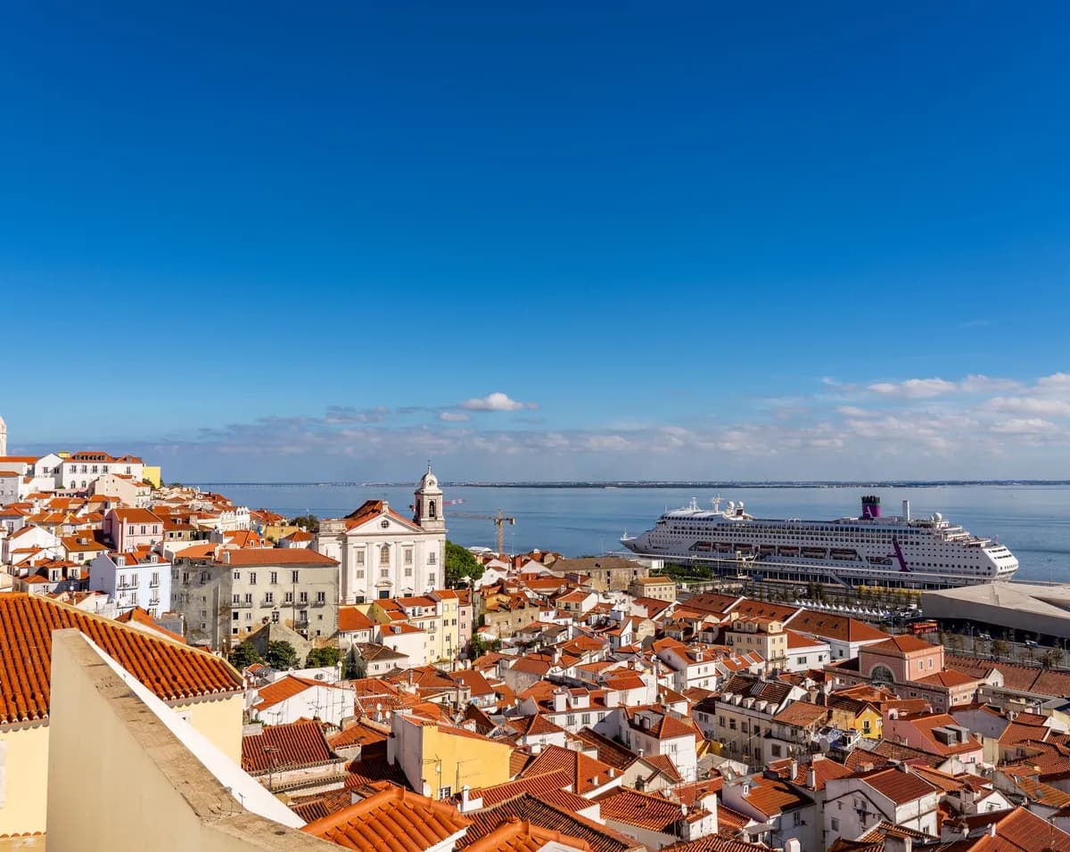 Ambience in Lisbon on a Portugal Cruise with Ambassador