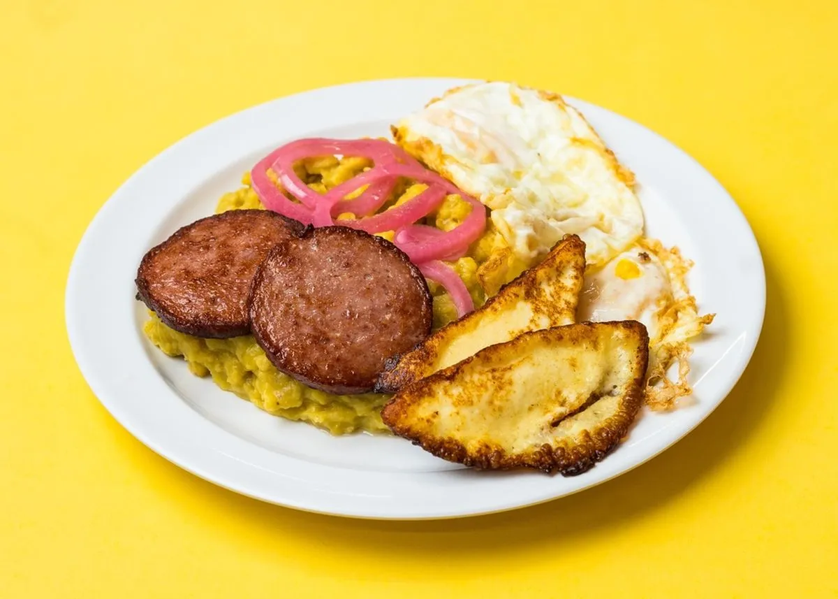 National breakfast of the Dominican Republic