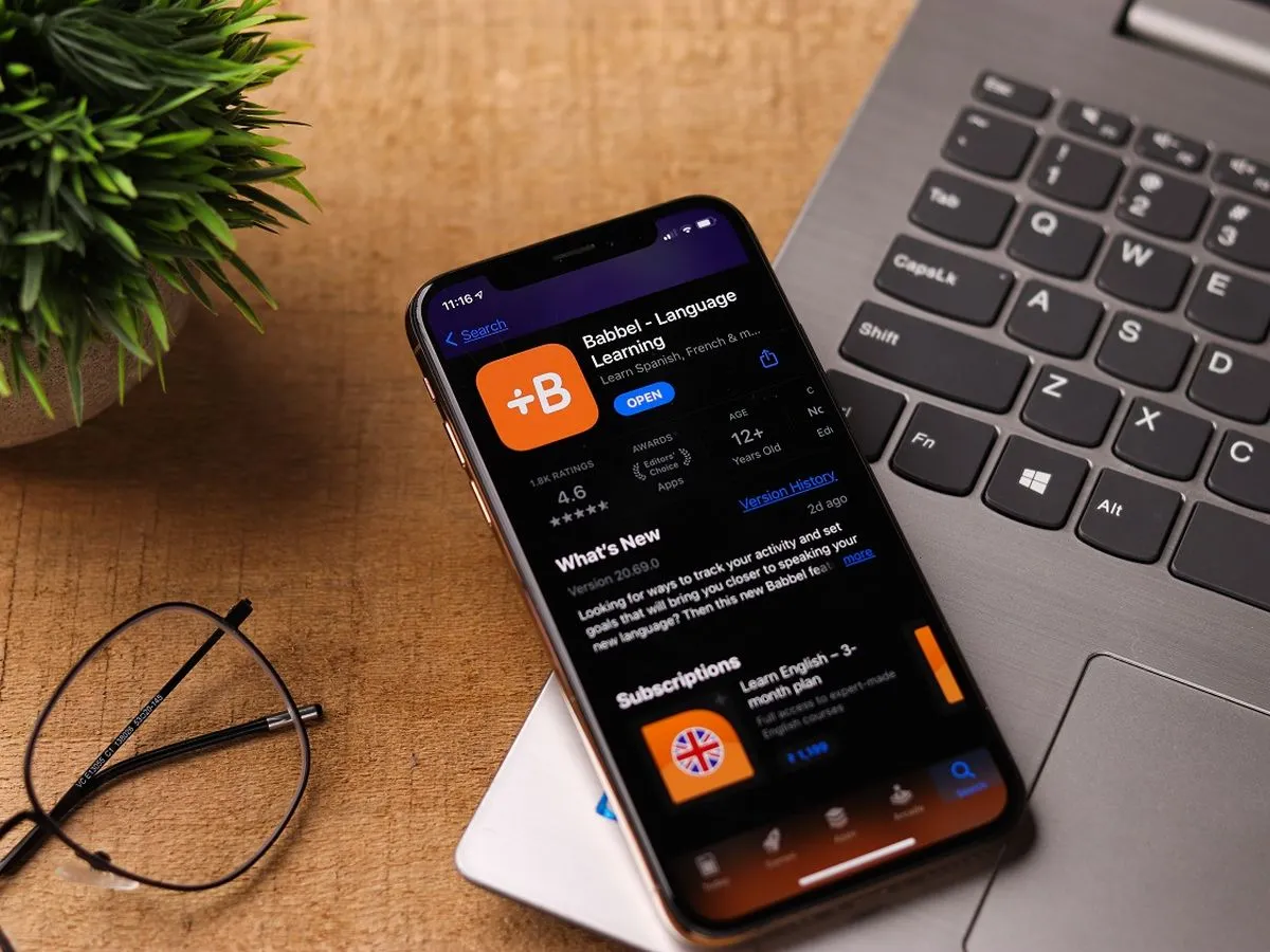 Babbel app in App Store