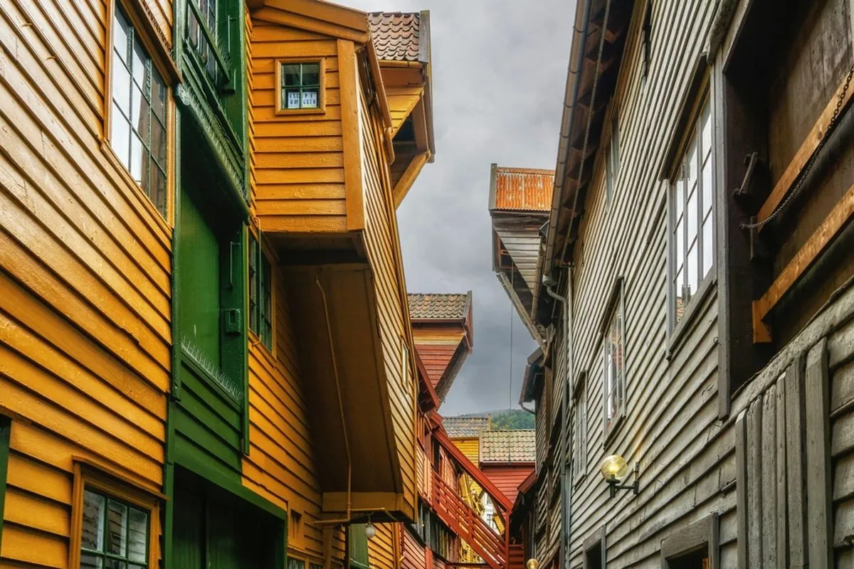 Passageway in Bryggen