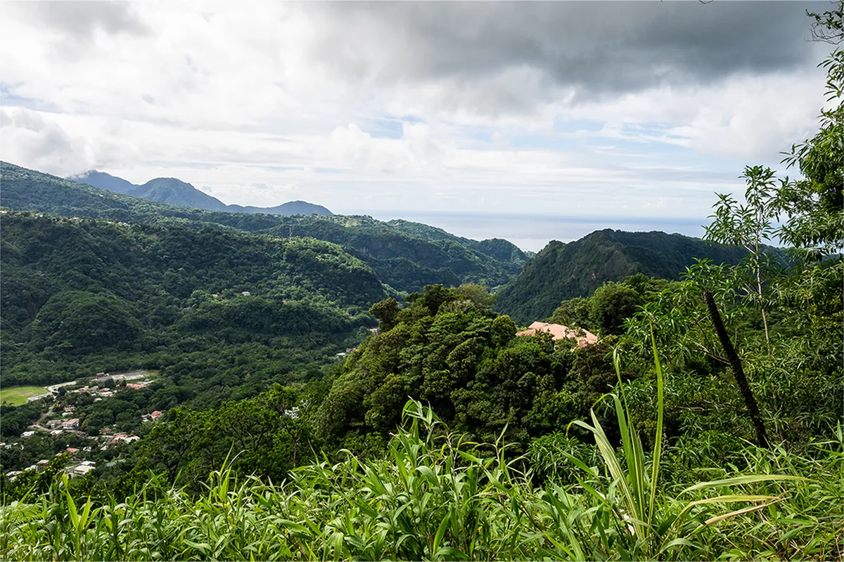 The Caribbean Island, Roseau Dominica