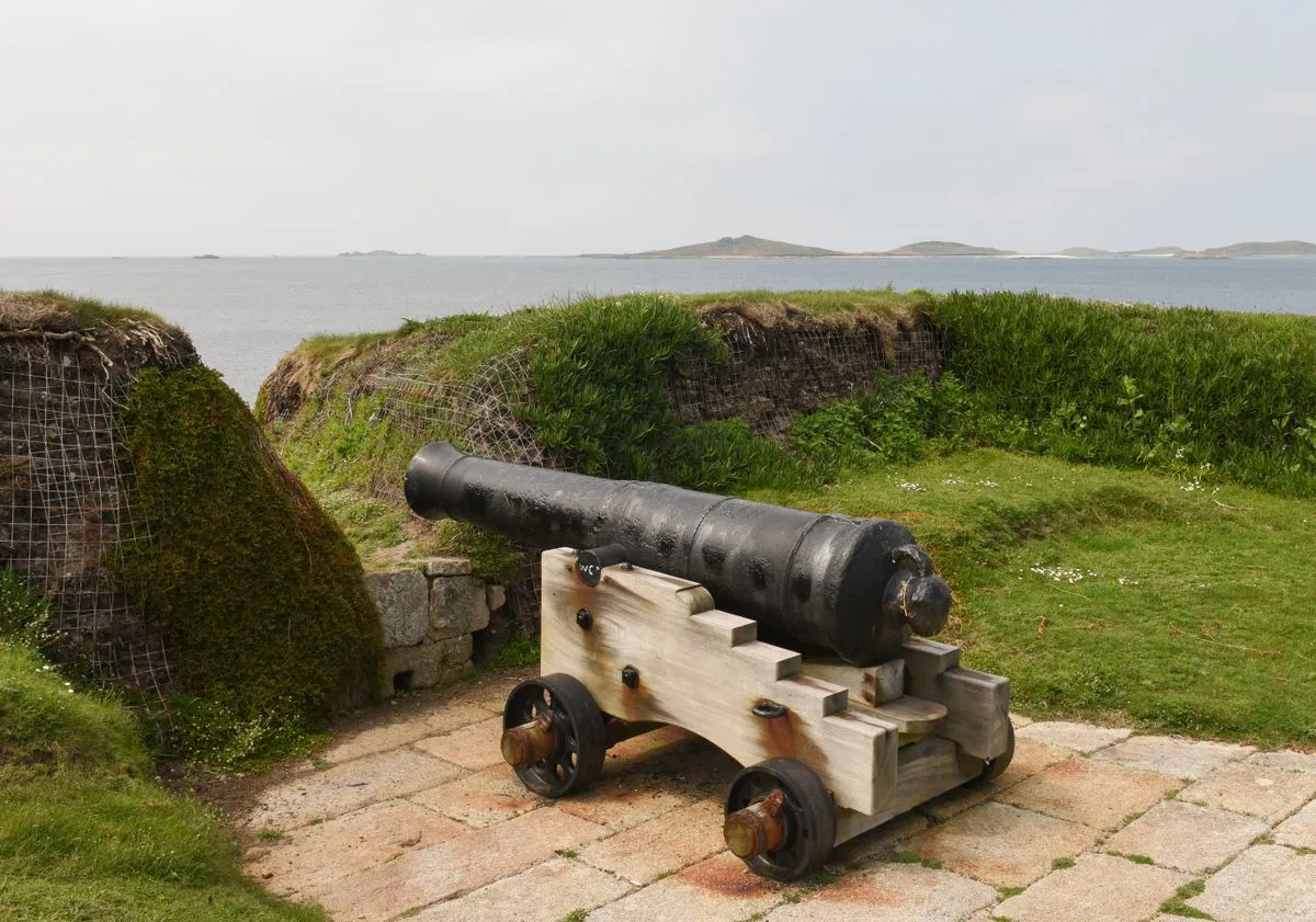 Cannon at Garrison Walls, St. Marys