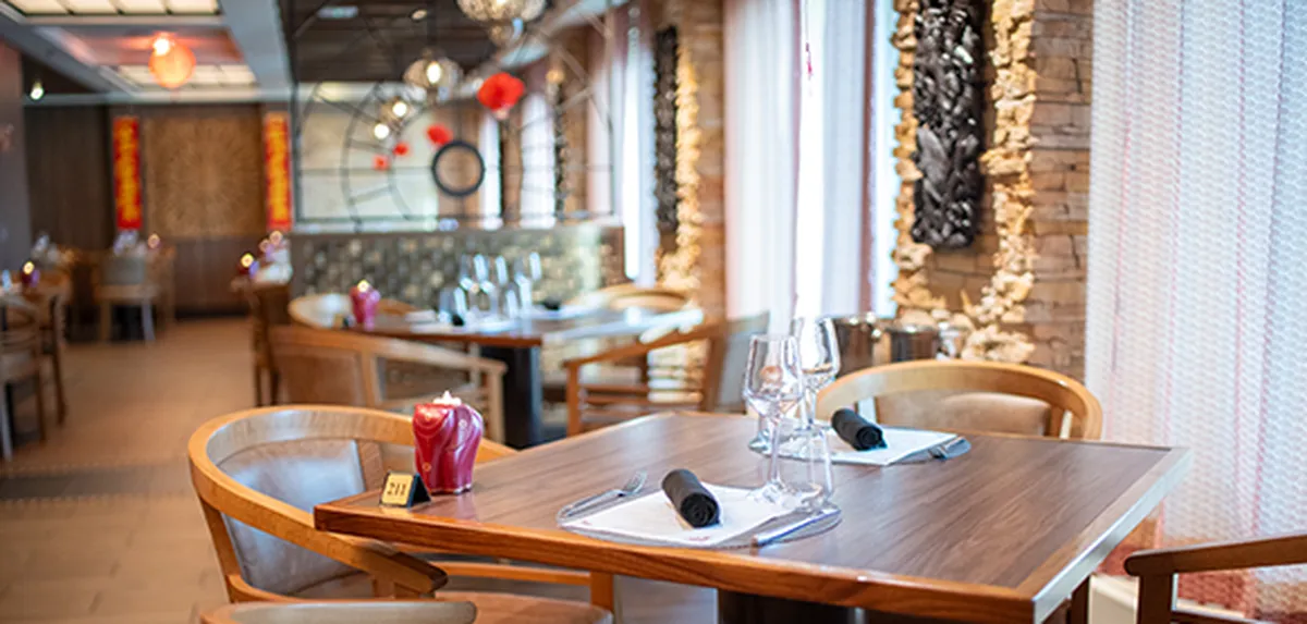 Saffron Restaurant's Interior on Ambition