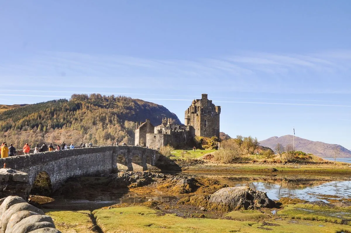 Eilean Donan Castle in Portree, Scotland