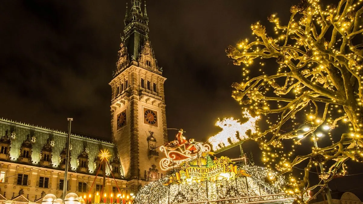 Hamburg Christmas market