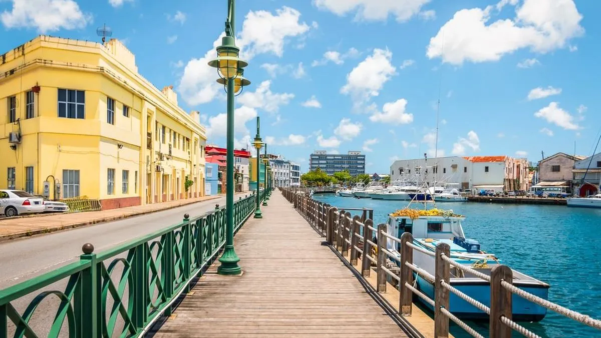 View of the Promenade Marina Bridgetown Barbados