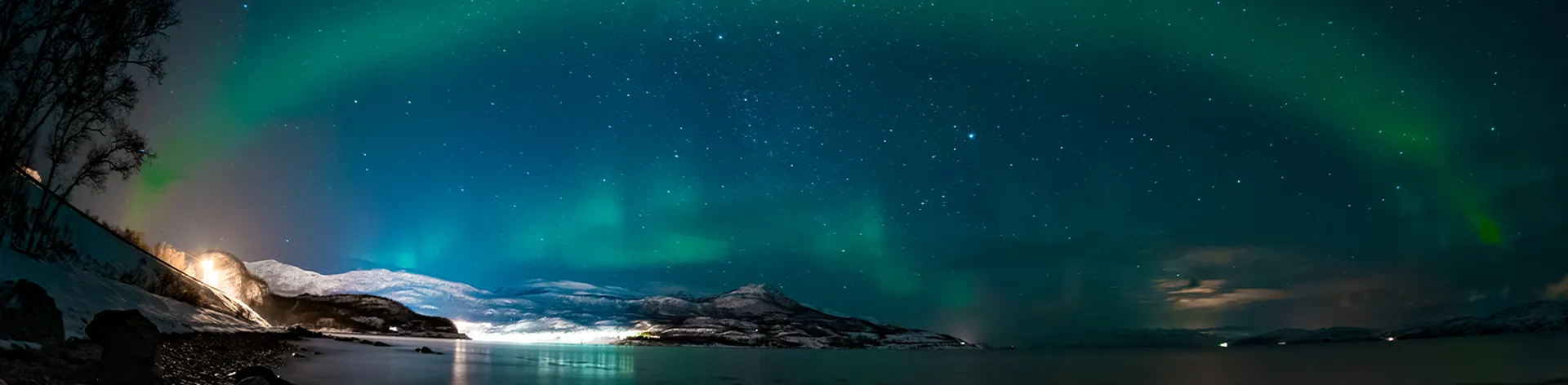 Northern lights at Alta Norway.