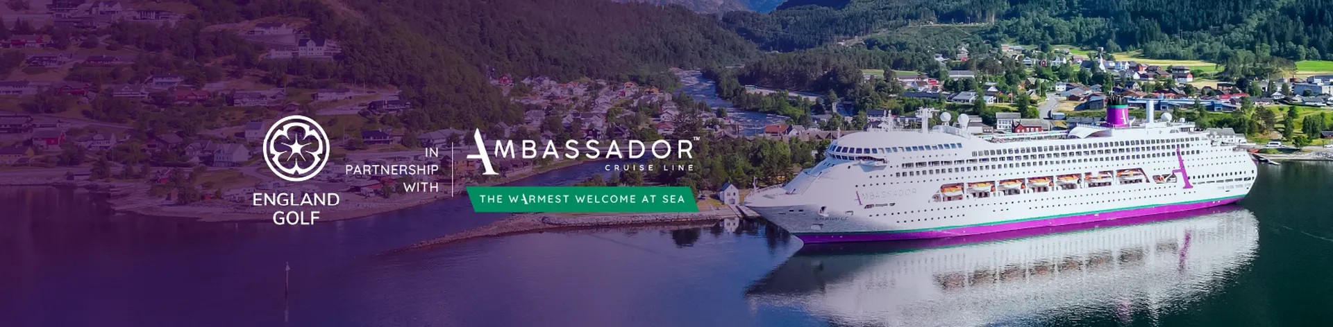 Ambassador Cruise Line- Official Partner of England Golf
