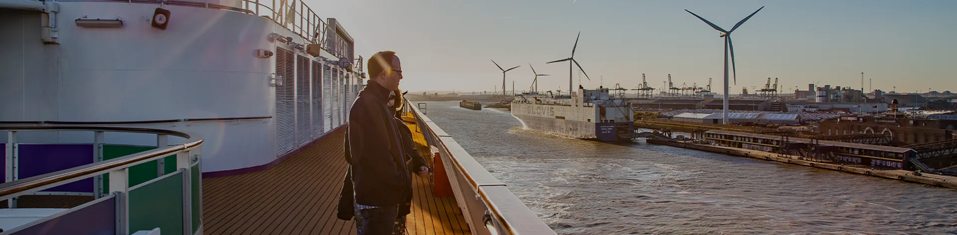 Tilbury Port in London