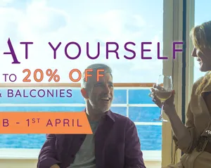 20% Off Balconies & Suites