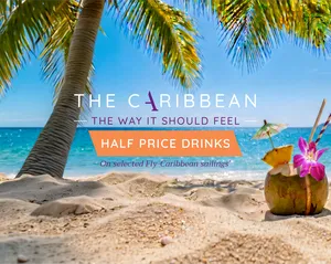 Half Price Drinks Caribbean Fly Cruises