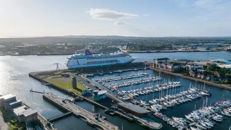 Ambition in Port of Tyne Newcastle