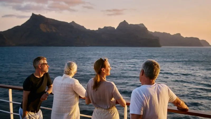 Four adult guests on an Ambassador Cruise