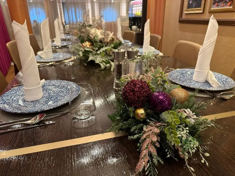 The Magic of a Festive Event Onboard