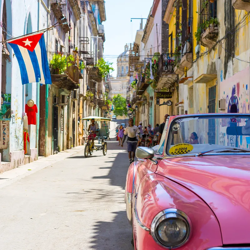 View of the Santiago de Cuba, Cuba