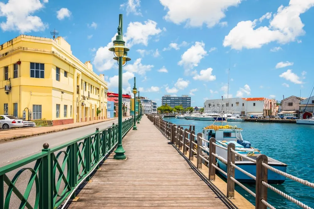 View of the Promenade Marina Bridgetown Barbados