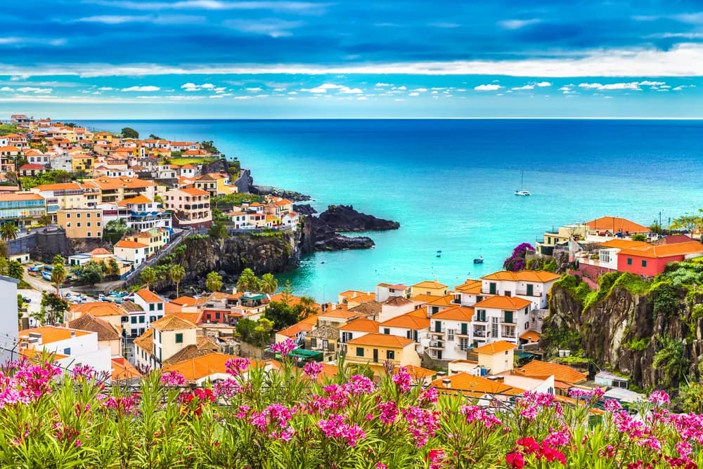 View of the sea in Madeira