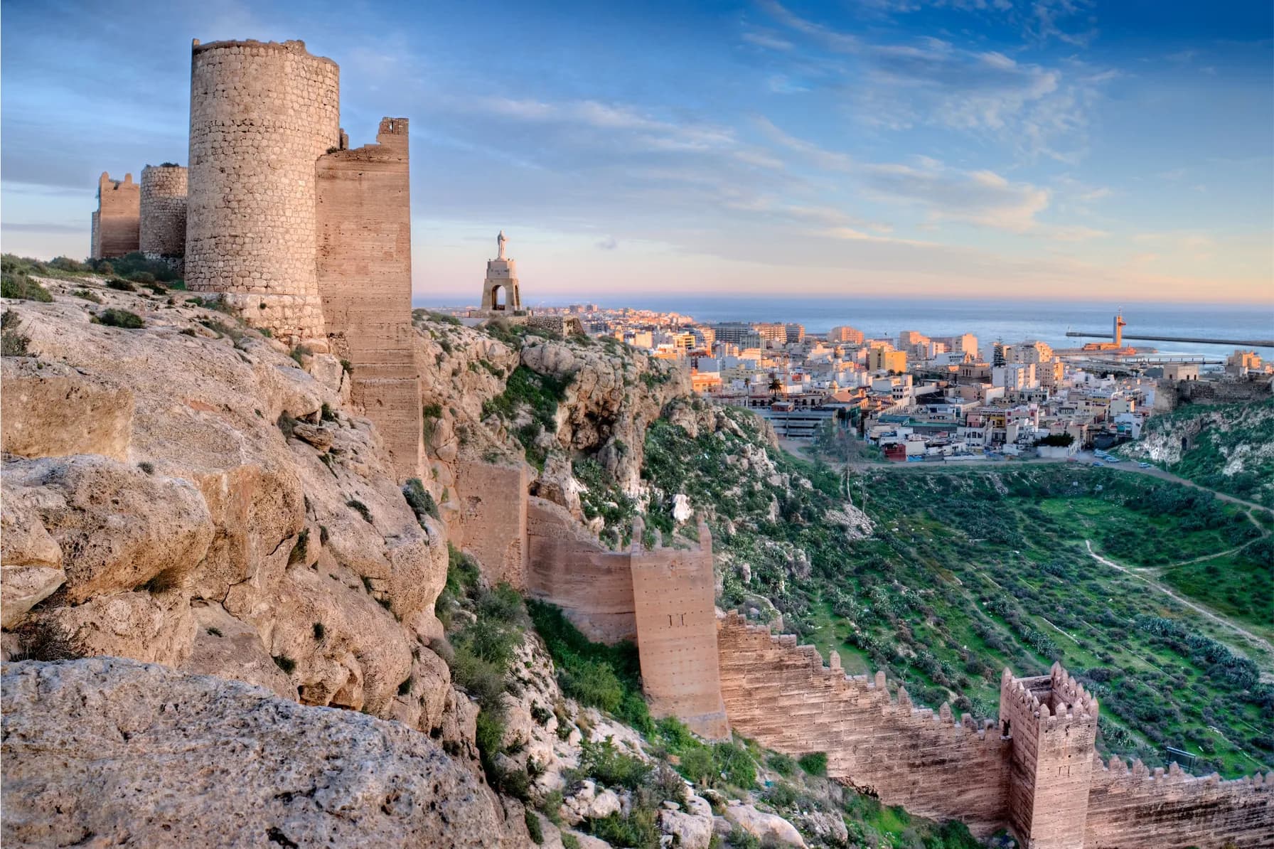 Alcazaba of Almeria, Andalusia, Spain