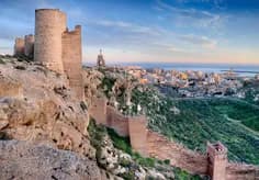 Alcazaba of Almeria, Andalusia, Spain