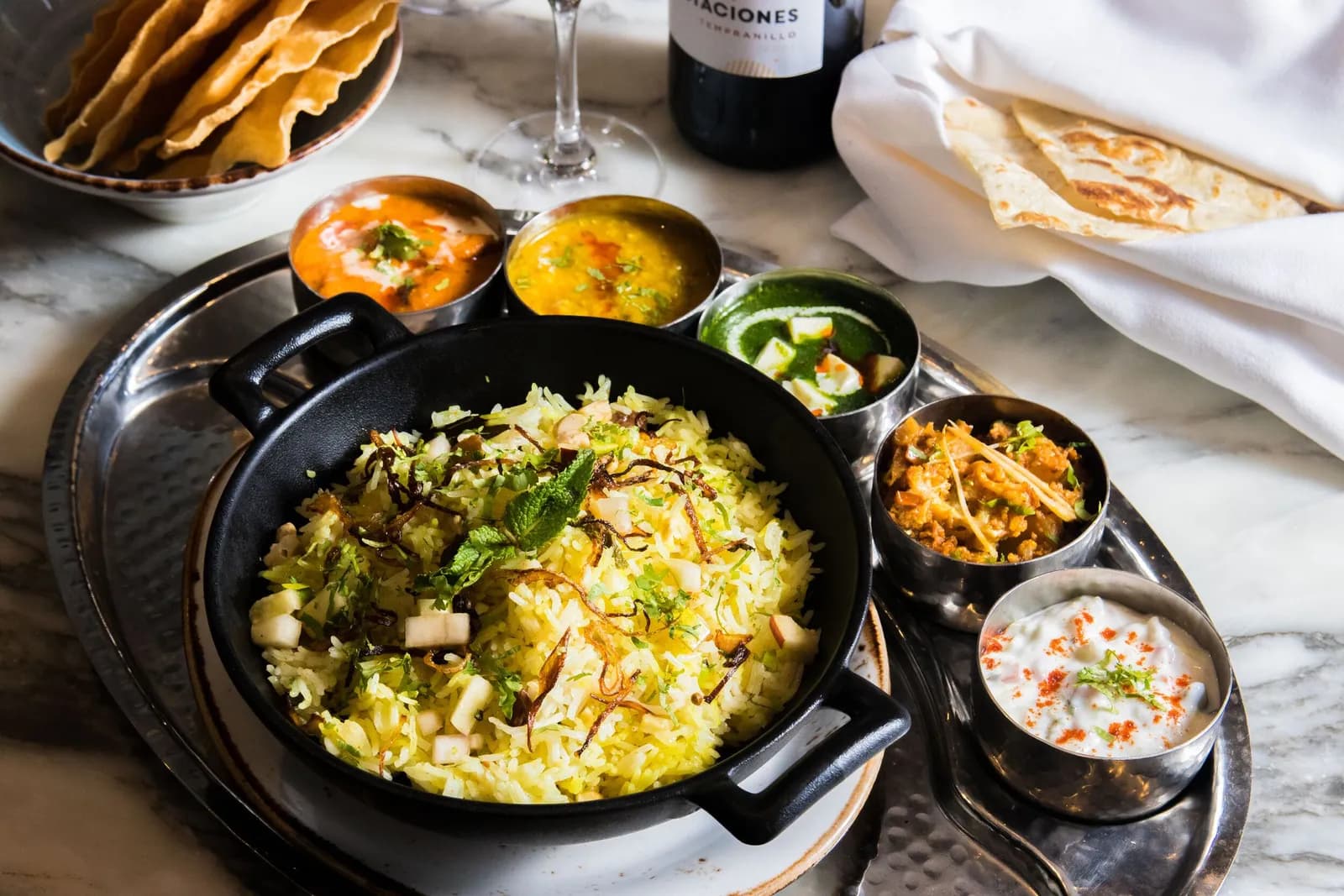 Saffron Thali