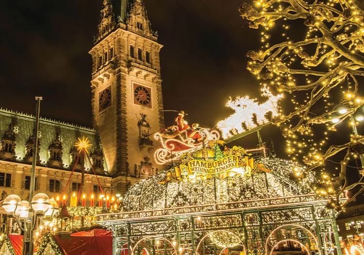 Festive Hamburg
