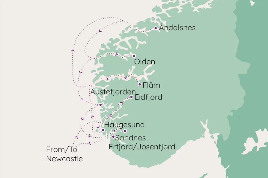 A22815NC route map