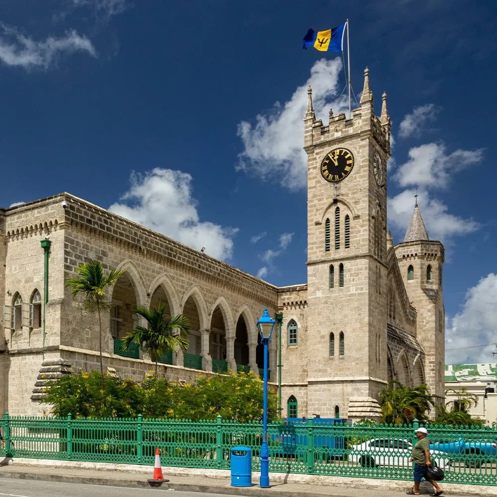 Historic building of Bridgetown Barbados