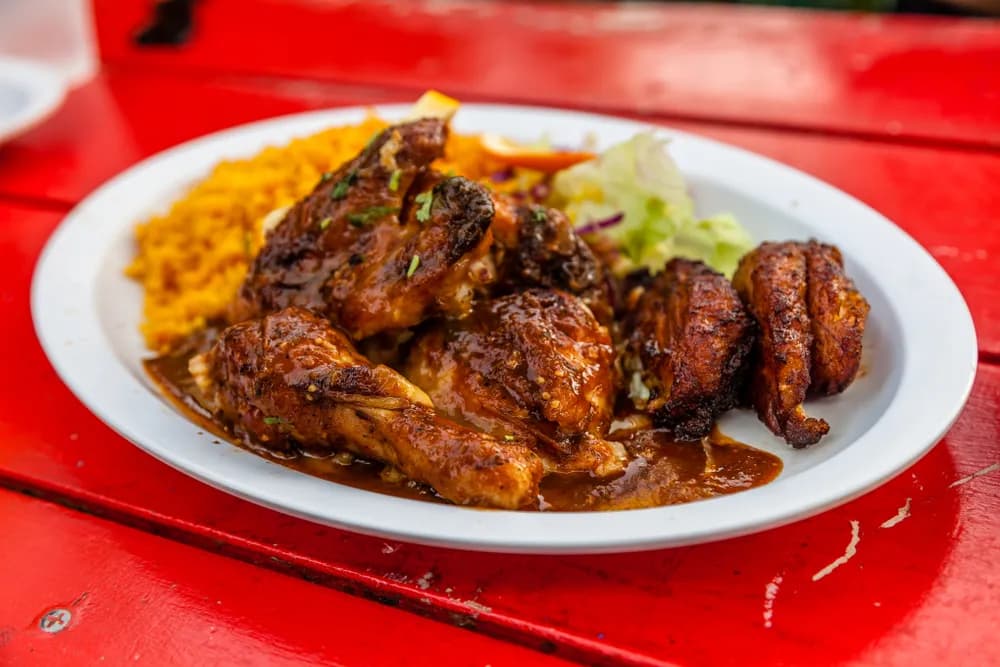 Jamaican jerk chicken