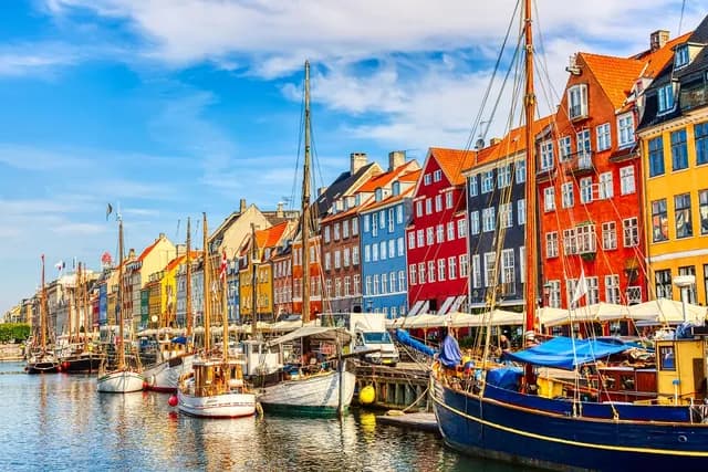 Nyhavn Port, Copenhagen, Denmark