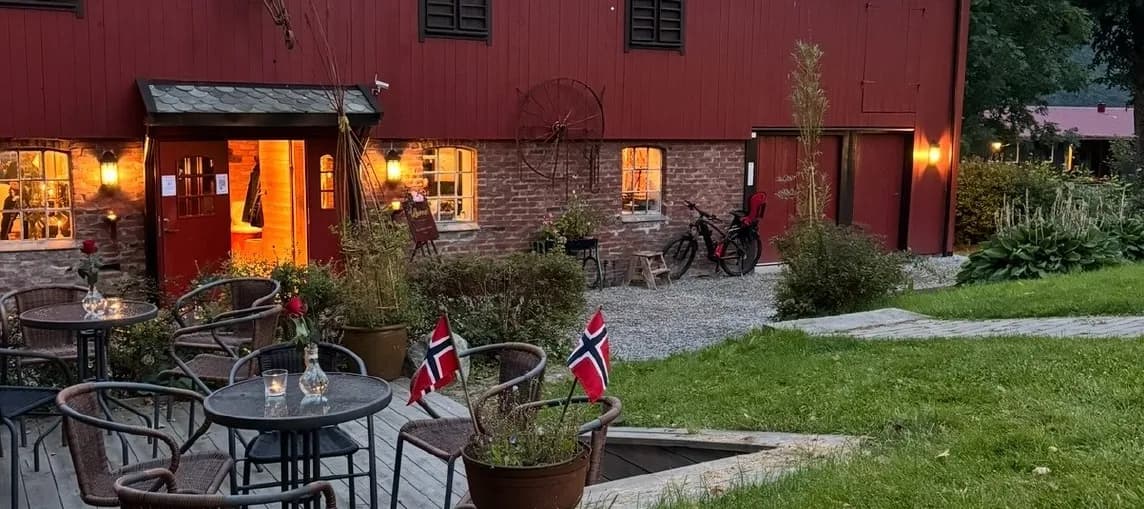 An Evening at Woldstad Farm