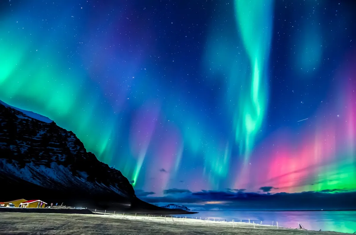 The Northern Lights in Iceland