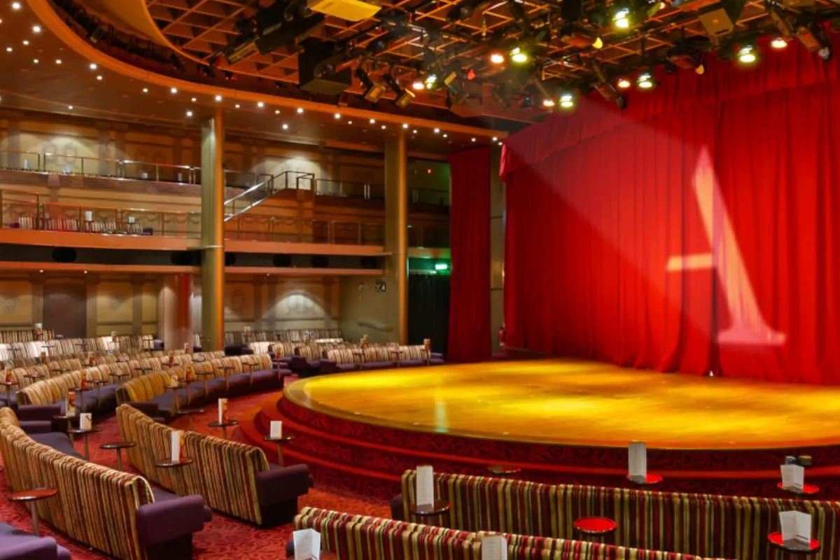 View of the Palladium stage