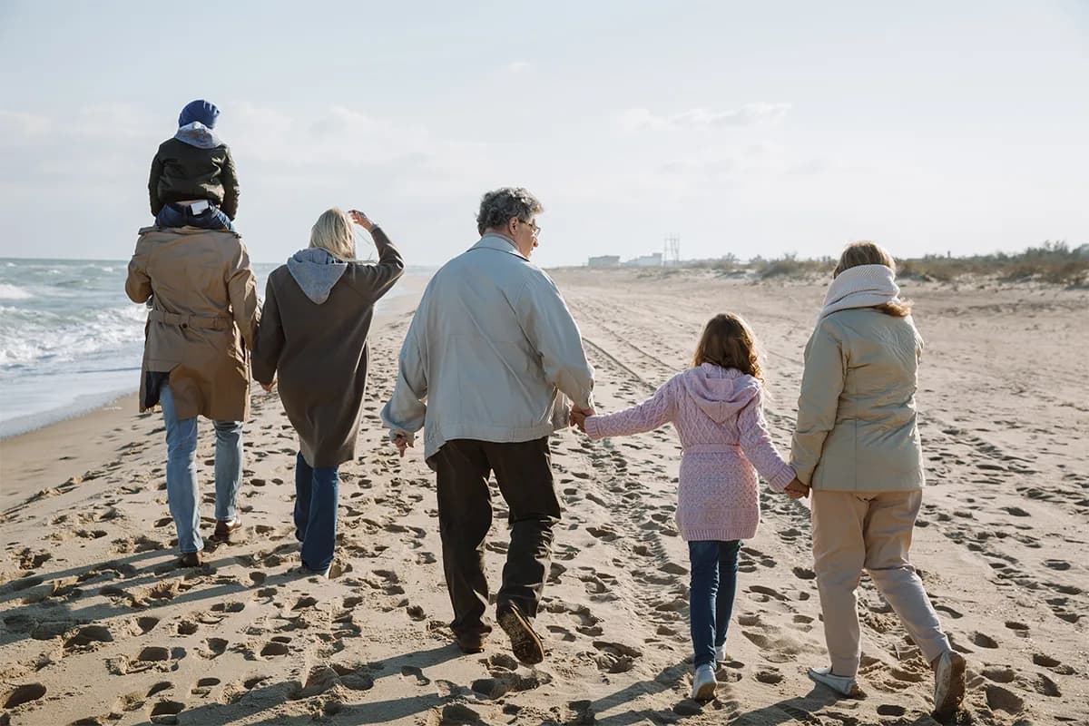 Multi-gen cruise holiday benefits for each generation