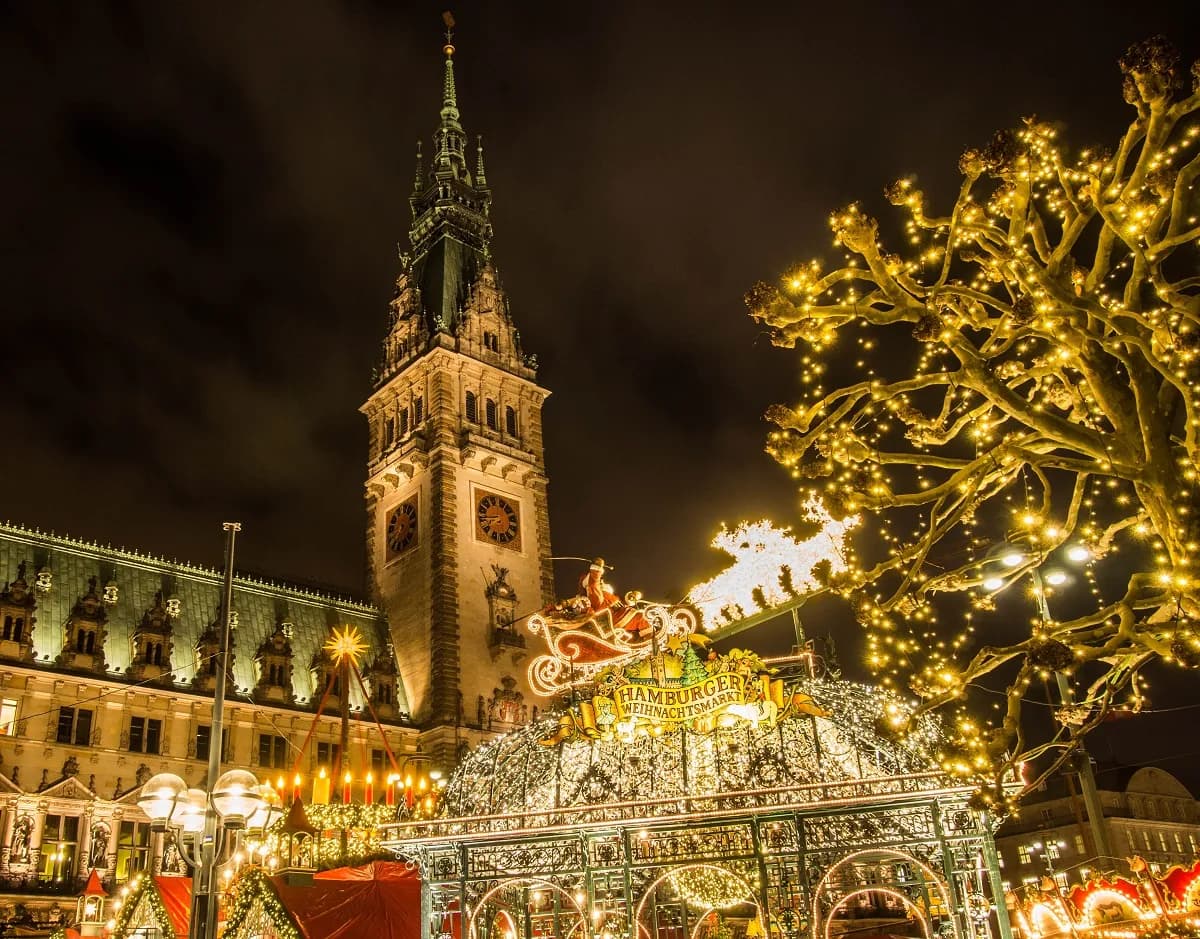 Hamburg Christmas market
