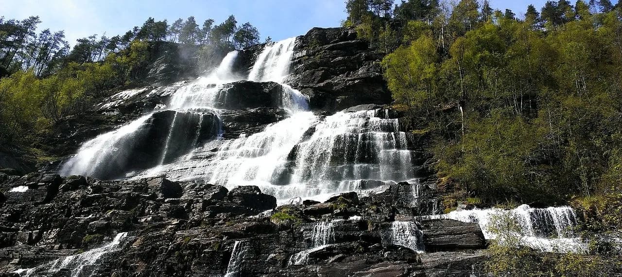 Beautiful Stalheim & Tvinde Waterfall
