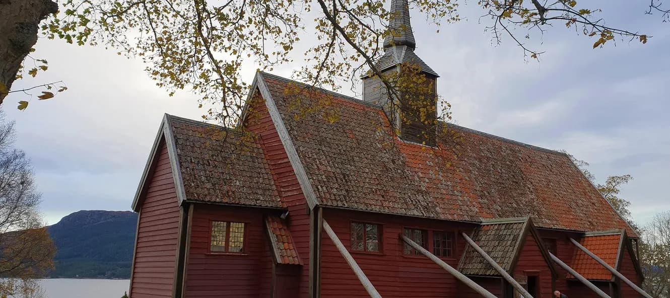 The Atlantic Ocean Road & Kvernes Stave Church