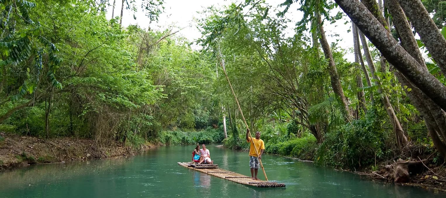 Martha Brae River Bamboo Rafting