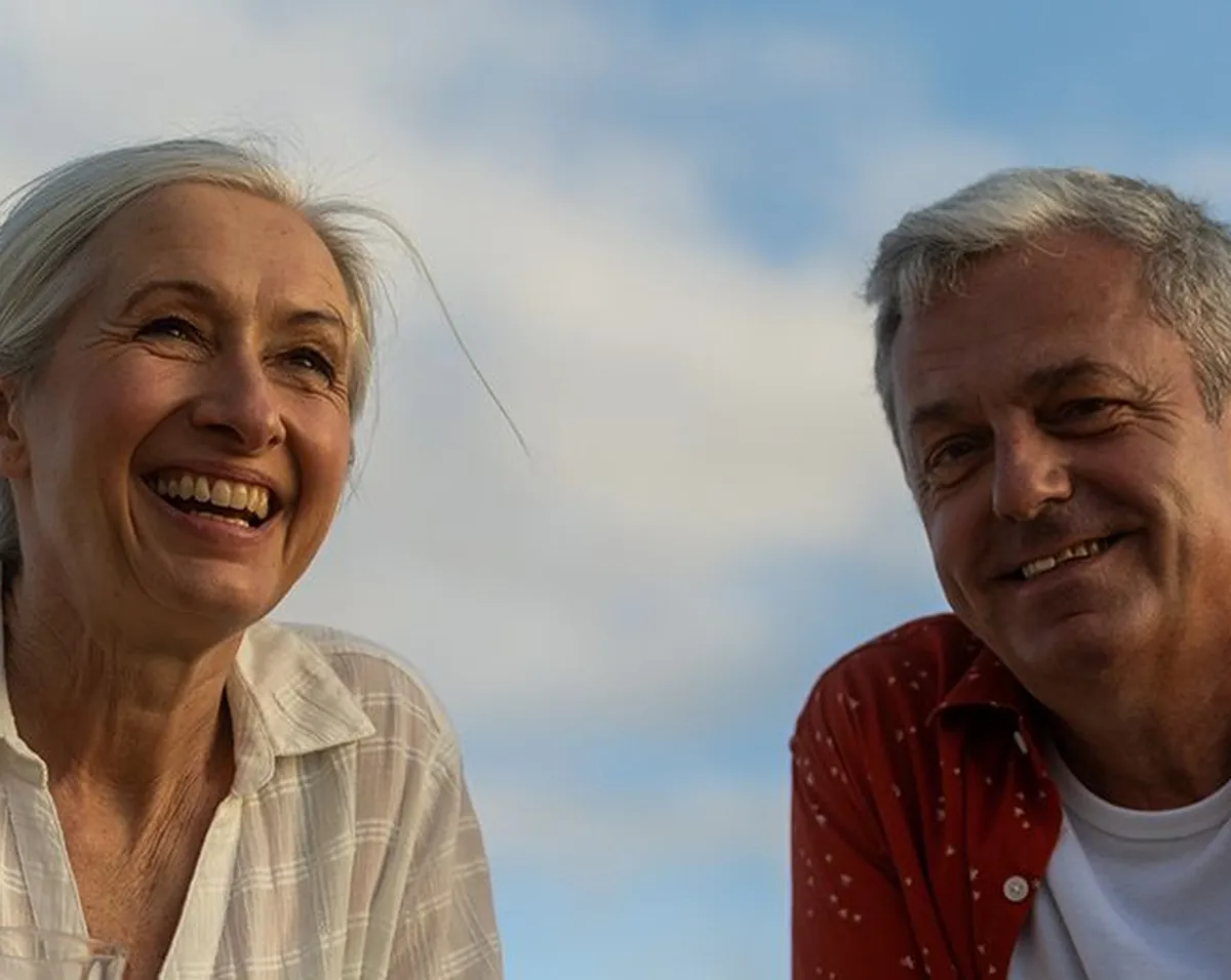 Couple on the Top Deck