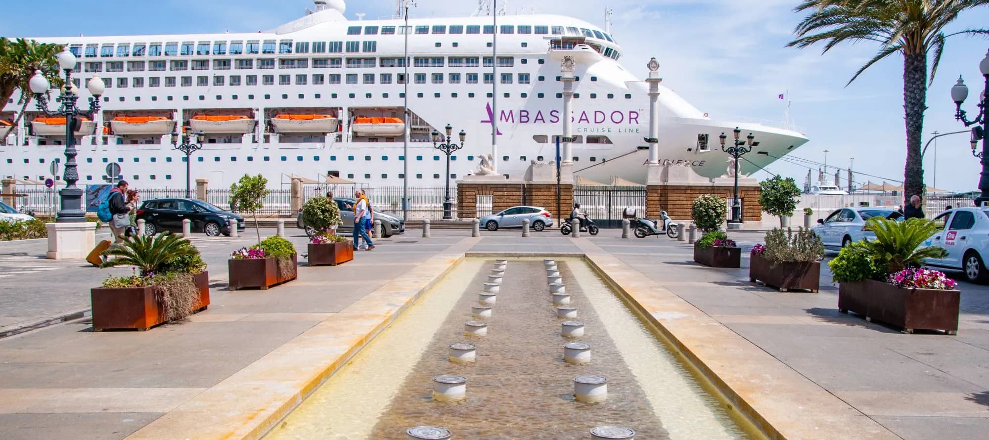 Ambience in Cadiz on a Spain Cruise by Ambassador