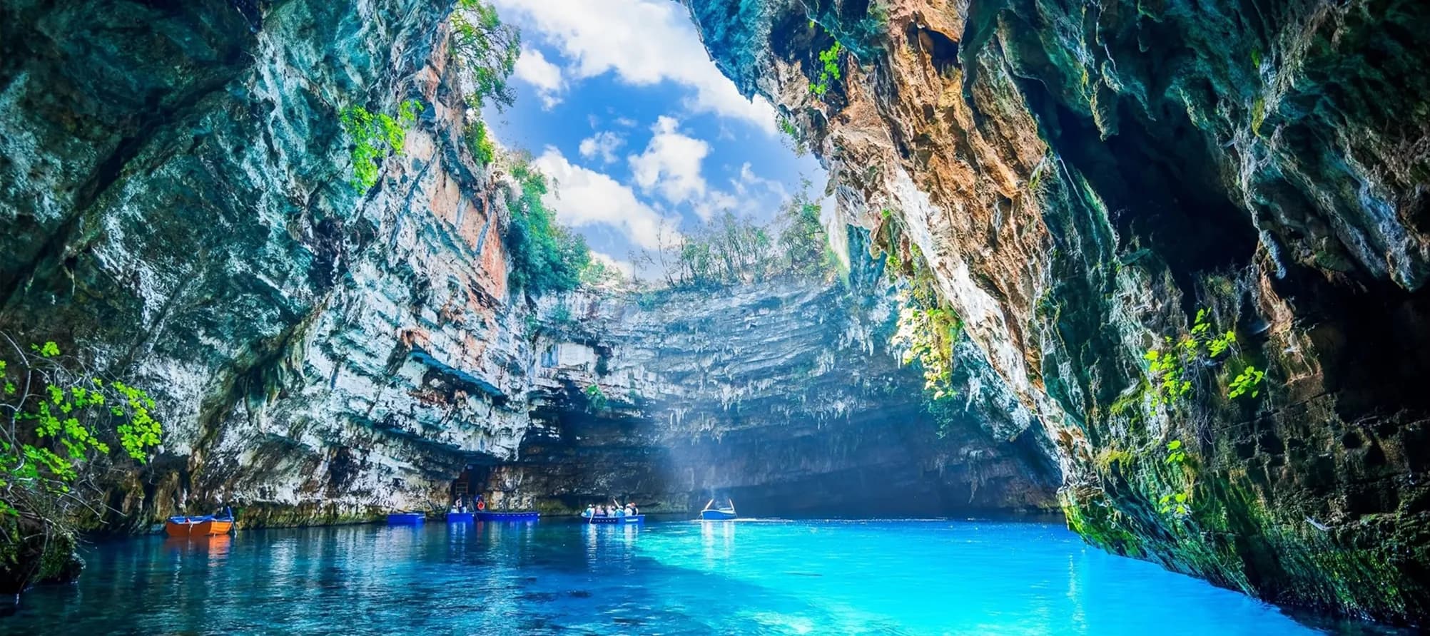 Melissani Lake & Assos Village