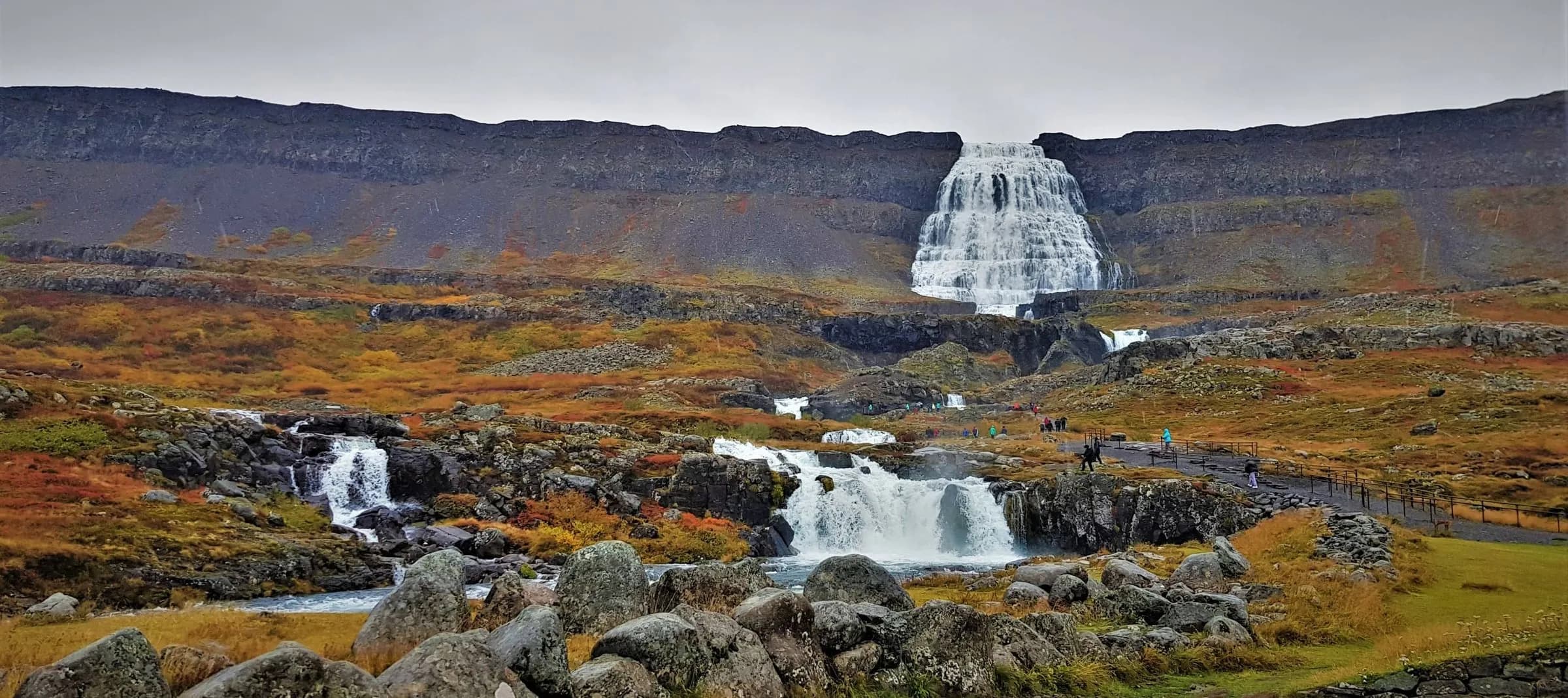 Vikings & Dynjandi Waterfall