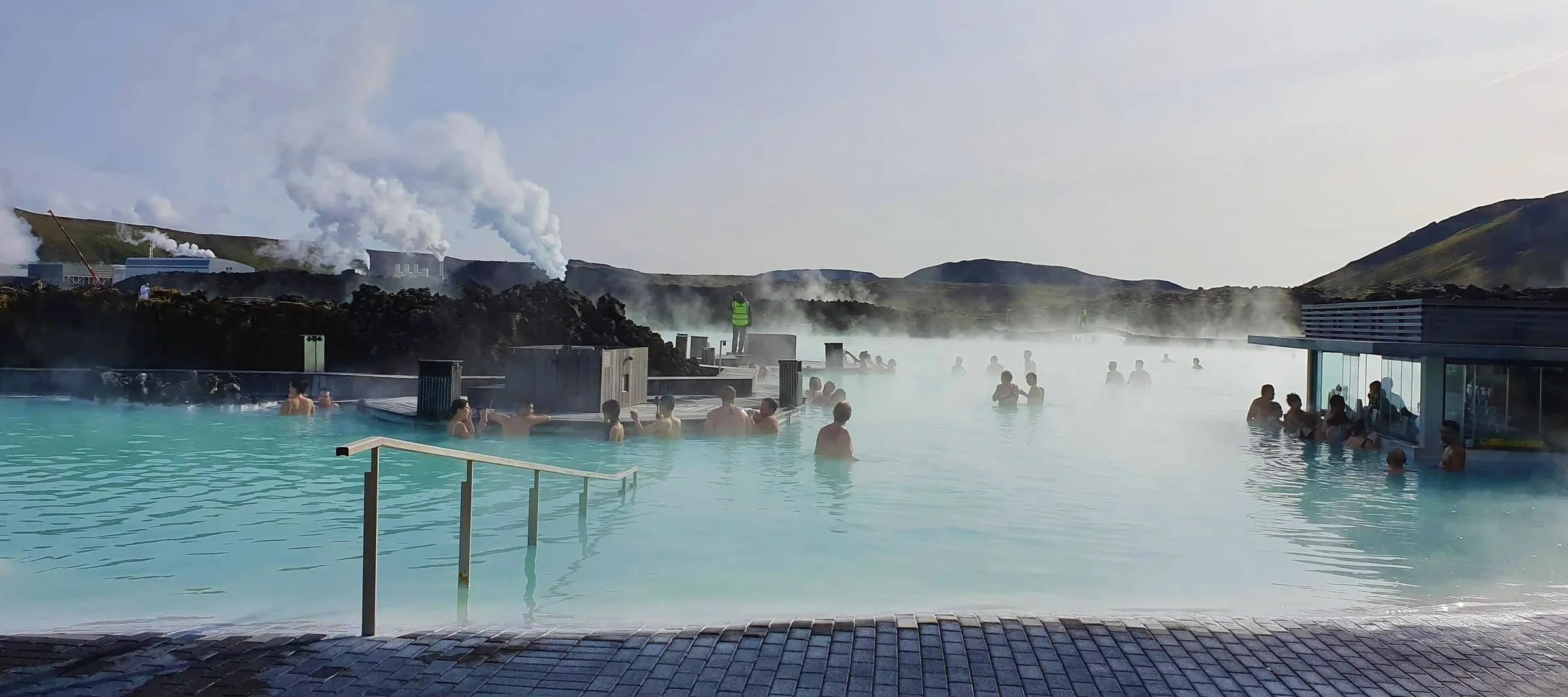 Relaxing in the Blue Lagoon