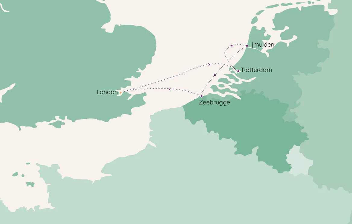 A22732 route map