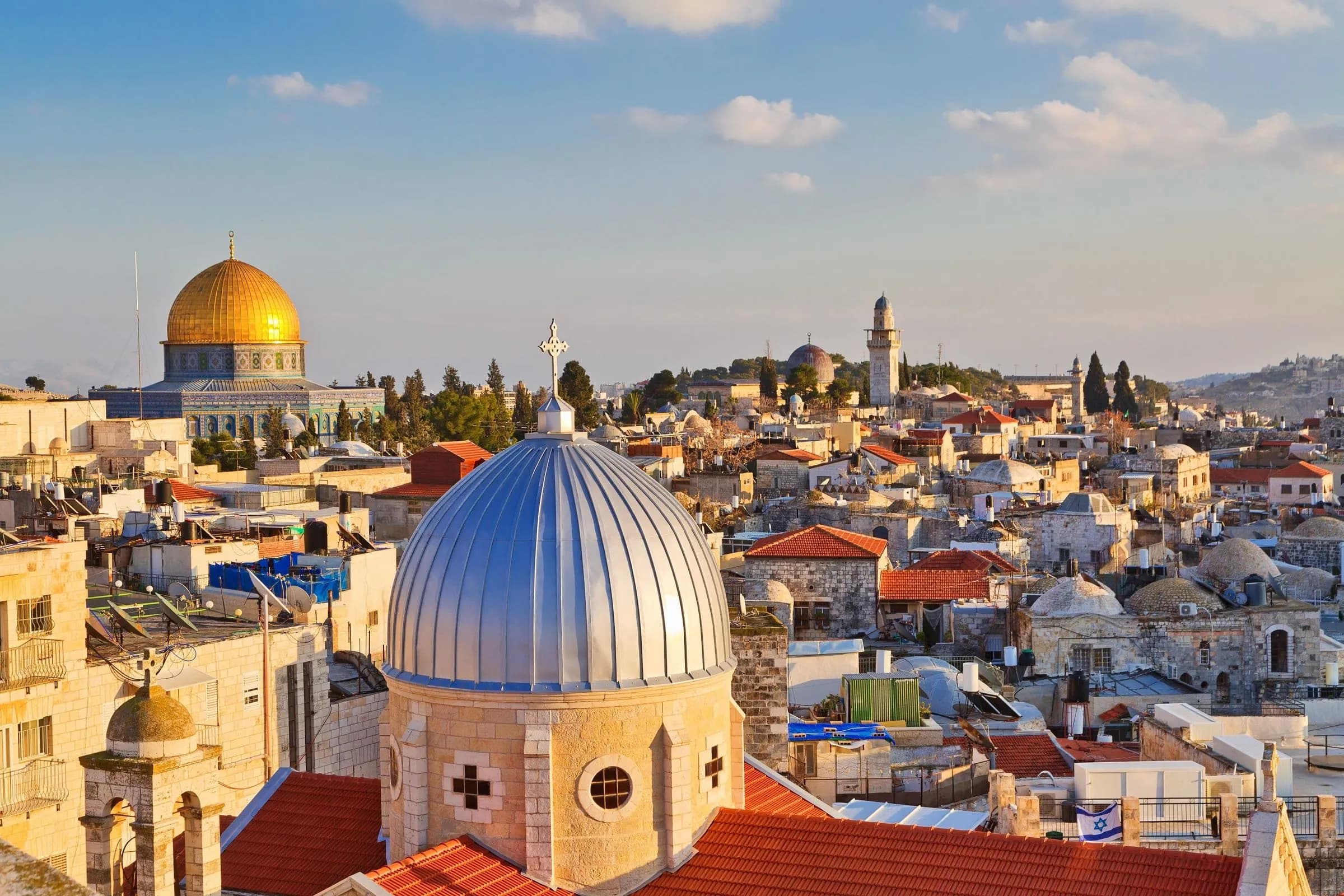 Rooftops of Old city of Jerusalem, Israel