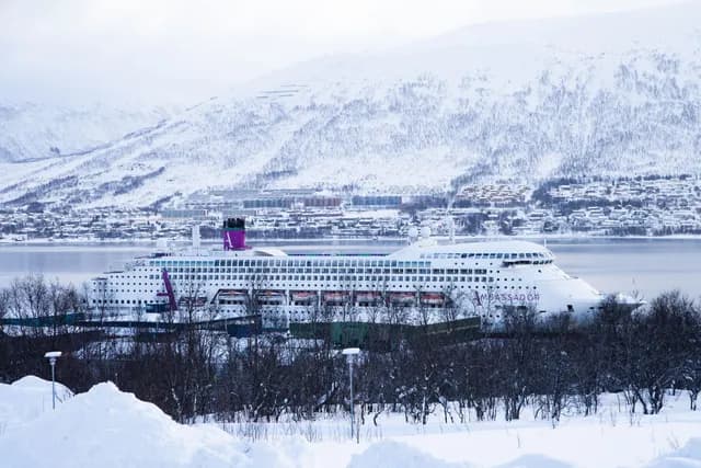 Ambience at dock in Tromsø