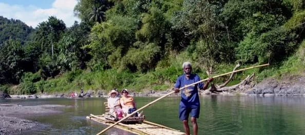 Bamboo Rafting on the Martha Brae River