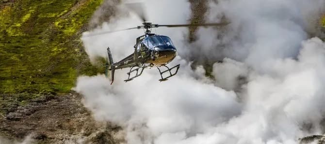Geothermal Helicopter Adventure