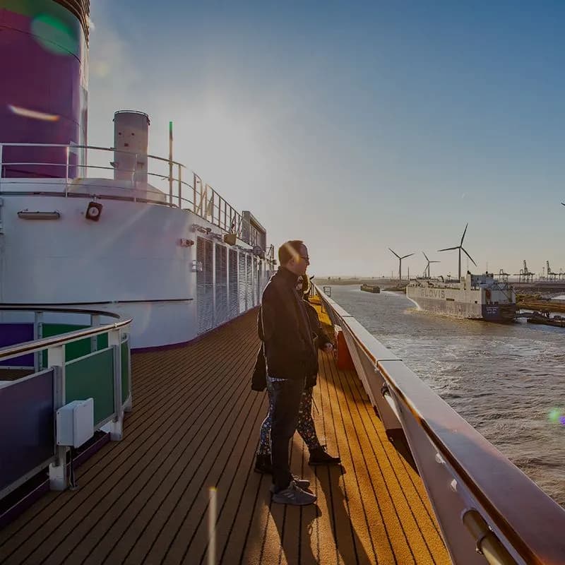 Tilbury Port in London
