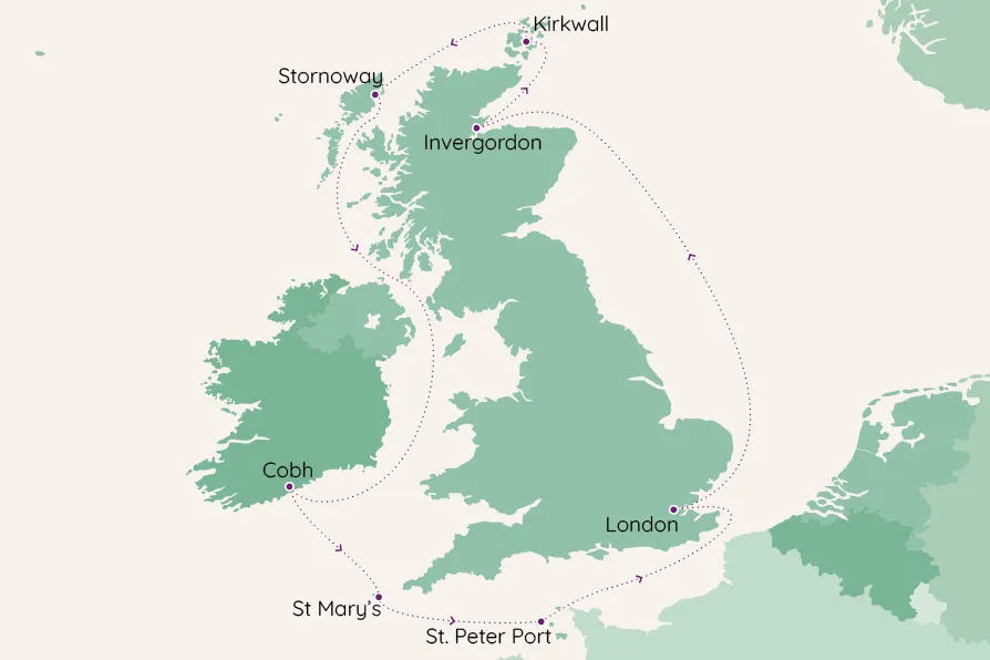 A12808 route map